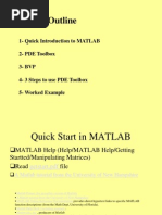 Pde Tool in Matlab