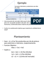 Ejercicios de Planteamiento