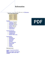 Effect of Reformation Movement For B.A History