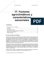 Factores Agroclimáticos y Características Sensoriales