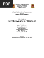 Cerebrovascular Disease: in Partial Fulfillment For The Requirements in NCM104 Related Learning Experience