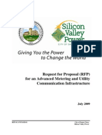 Silicon Valley Power RFP For Advanced Metering and Utility Infrastructure