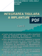 Curs 05 - Integrarea Tisulara A Imlanturilor