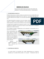 Memoria de Calculo PC