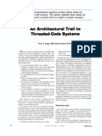 An Architectural Trail To Threaded-Code Systems