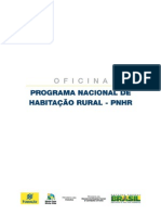 OFICINA - PROGRAMA NACIONAL DE HABITAÇÃO RURAL - PNHR - CartTecnologSociais Fundação BB