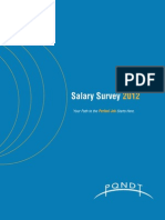 PQNDT 2012 Salary Survey