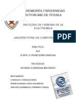 Arquitectura ALU