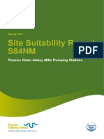 Site Suitability Report S84NM: Thames Water Abbey Mills Pumping Stations