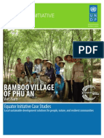 Case Studies UNDP: BAMBOO VILLAGE OF PHU AN, Vietnam