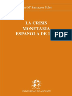 La Crisis Monetaria Española de 1937