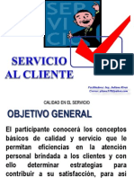 Pre - Calidad en El Servicio