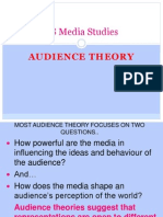 AS Media Studies: Audience Theory