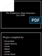 The Employees State Insurance Act, 1948