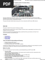 How To Disassemble Dell Precission M6500