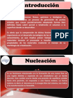 Aspectos Importantes de Nucleacion