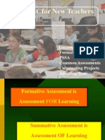 Assessment For New Teachers