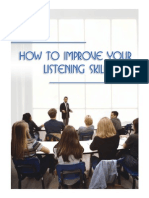 How To Improve Your Listening Skills