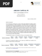 Argos Capital Carta A Inversores Julio 2012