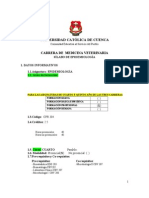 Silabo 4to Año Epidemiologia