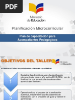 PLANIFICACION MICROCURRICULAR Curso