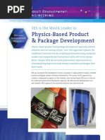 SES - Physics Based Product Development