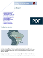 Country Information: Brazil: The Brazilian Mindset