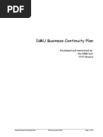 Business Continuity Plan