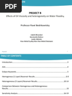 Waterflooding Using Eclipse