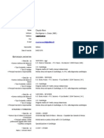 Curriculum Vitae Dr. Claudio Moro