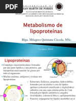 Metabolismo Lipoproteinas