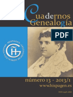 Cuadernos de Genealogia 13