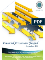 Financial Accountant Journal - Sept. 13 Extract