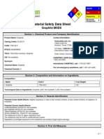 MSDS Graphite