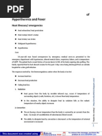 Physiology of Fever