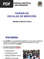 Medicion de Variables