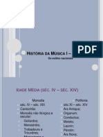 História Da Música I - 9 Aula PDF