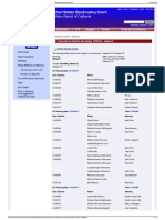 Calendar For Bankruptcy Court of Oakland