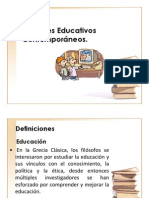 Fundamentos Educativos Contemporaneos