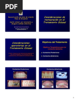 07 Reconstrucción Del Plano de Oclusión, Ajuste Oclusal (Dr. Alvarado)