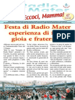 Radio Mater Giornalino 47