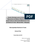 Informe Hidrologia Torata 19 Mar 2013