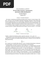 Note Distribuzioni - Corrado Mascia