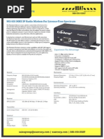 Calamp Phantom II Spec Sheet PDF