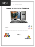 Manual Basico de Computacion para Niños de Primaria