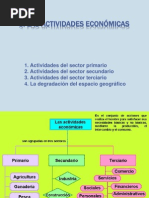 Las Actividades Económicas