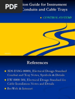 Installation Guide For Instrument Cables, Conduits and Cable Trays