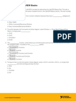 Cumulative Test: Labview Basics