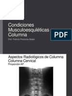 Condiciones Musculoesqueleticas Columna