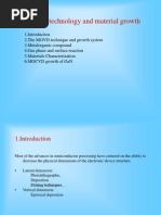 Mo CVD Material Growth